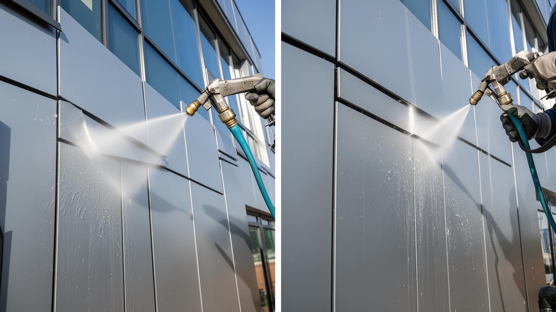 Commercial Cladding Cleaning London | ACM, HPL, Steel & Timber